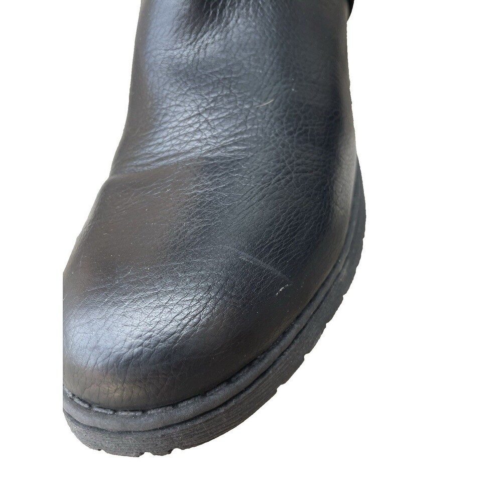 8.5 M BORN B.O.C. CHESNEY BLACK TALL BOOTS WOMENS - Picture 10 of 13